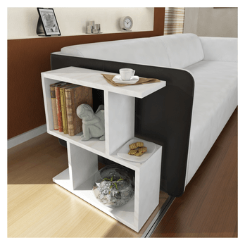 Přístavný stolek KARINUS bílá 1