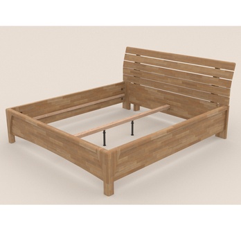 Postel KARLA buk, 160x200 cm 2