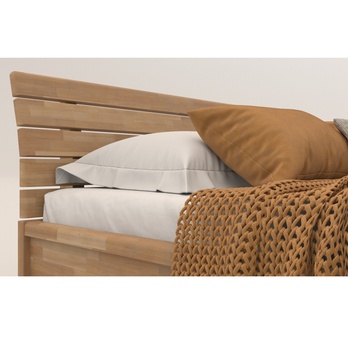 Postel KARLA buk, 160x200 cm 4