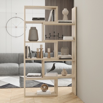 Regál KARMELO dub sonoma 1