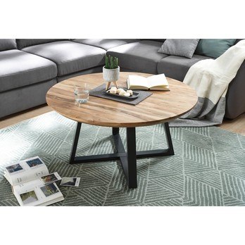 Konferenční stolek KARNAKA akát/černá 1