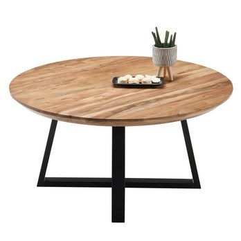 Konferenční stolek KARNAKA akát/černá 3