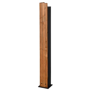 Stojací lampa KARUNI přírodní/černá 2