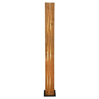 Stojací lampa KARUNI přírodní/černá 3