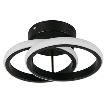 Stropní LED svítidlo KASIA 2 černá/bílá 1