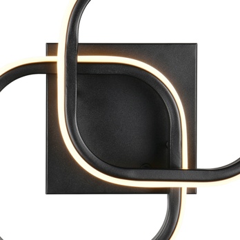 Stropní LED svítidlo KASIA černá 3