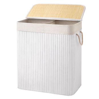 Koš na prádlo KEELY 3 bílá 2