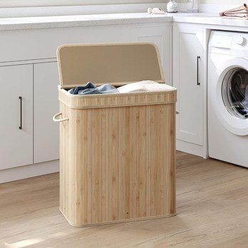 Koš na prádlo KEELY 5 přírodní 2