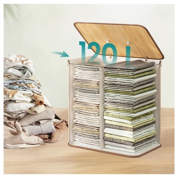 Koš na prádlo KEELY 6 přírodní 3