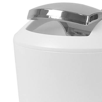 Odpadkový koš KELA MARTA I bílá/stříbrná, 1,7 l 3