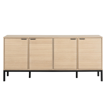 Komoda KENSINGTON 180 dub/matná černá 2