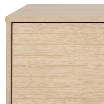 Komoda KENSINGTON 180 dub/matná černá 4