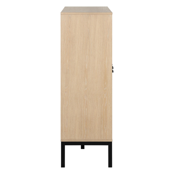Komoda KENSINGTON 91 dub/matná černá 3