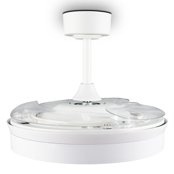 Stropní LED svítidlo s ventilátorem KERAVA bílá 4