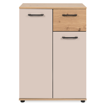Komoda KERRY 01A dub artisan/béžová 4