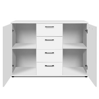 Komoda KERRY 01C bílá vysoký lesk 2