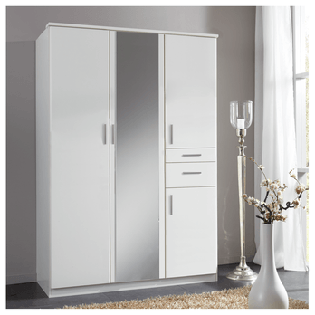 Šatní skříň  KESTER II bílá 1