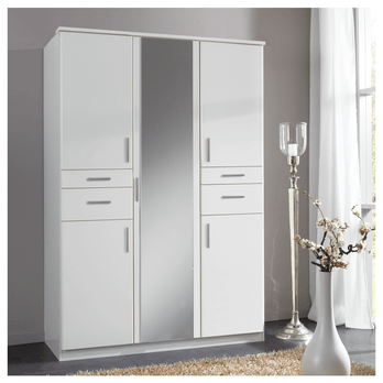 Šatní skříň  KESTER III bílá 1