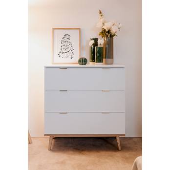 Komoda KEVEN 1 dub sonoma/bílá 7