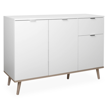 Komoda  KEVEN 56 dub sonoma/bílá 4