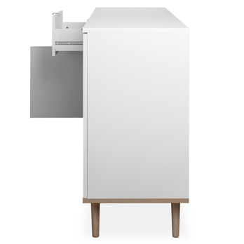 Komoda  KEVEN 56 dub sonoma/bílá 6