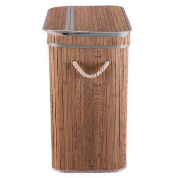Koš na prádlo KHAN bambus, šířka 52 cm 2