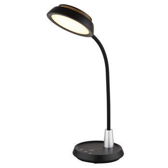 Stolní lampa KIRK černá 4