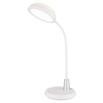 Stolní lampa KIRK bílá 2
