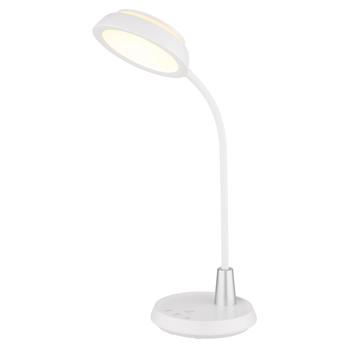 Stolní lampa KIRK bílá 3