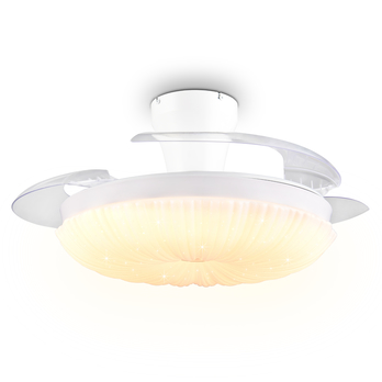 Stropní LED svítidlo s ventilátorem KIRUNA bílá 1