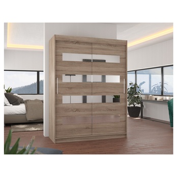 Šatní skříň KLOE dub truffel 1