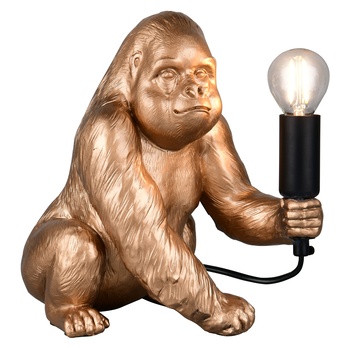Stolní lampa KONG zlatá 1