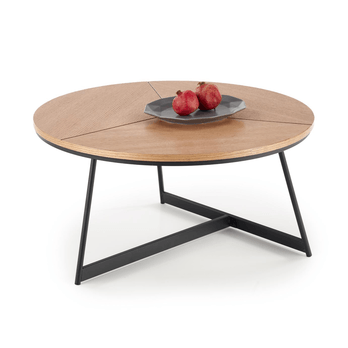Konferenční stolek KORADO dub/černá 3