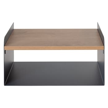 Nástěnná police KORFU dub/antracitová, šířka 40 cm 3