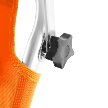 Zahradní lehátko KRETA oranžová 8