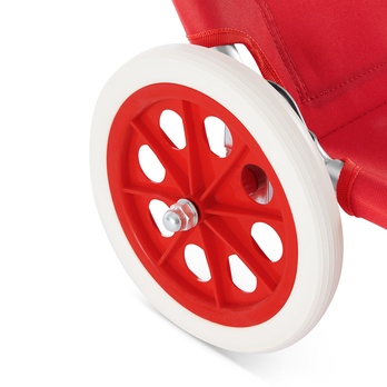 Zahradní lehátko KRETA červená 11