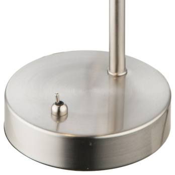 Stolní lampa KRIS 2 matný nikl 3