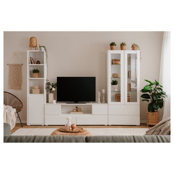 TV komoda  KRISTA 18 bílá 1