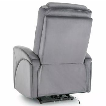 Relaxační křeslo KRUNUS šedá 5