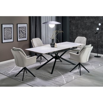 Jídelní židle KS-591 světle šedá 1