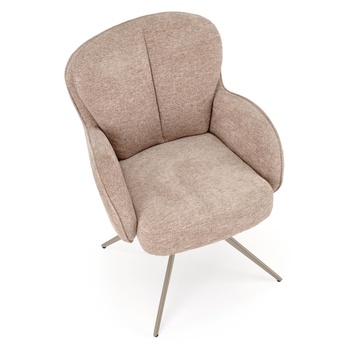 Jídelní židle KS-592 tmavě béžová/kašmírová 6