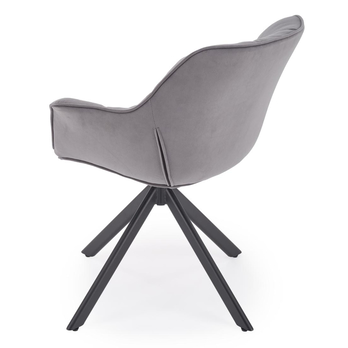 Jídelní židle KS-610 šedá/černá 4