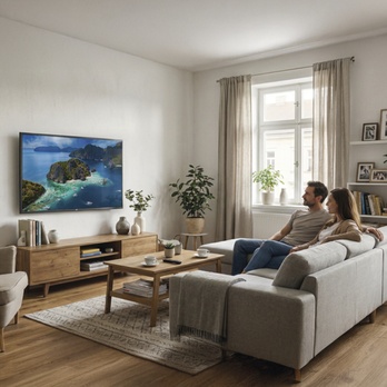 Výsuvný držák na TV KT01C polohovatelný, 26"-60" 1