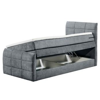 Postel boxspring KUBA 2 antracitová, 120x200 cm 2