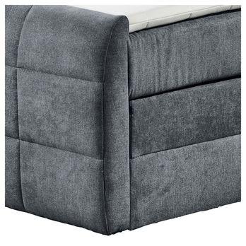 Postel boxspring KUBA 2 antracitová, 120x200 cm 5