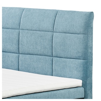 Postel boxspring KUBA 2 světle modrá, 120x200 cm 4