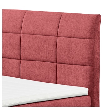 Postel boxspring KUBA 2 vínová, 120x200 cm 4