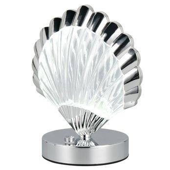 Stolní lampa KUORI chrom/průhledná 2