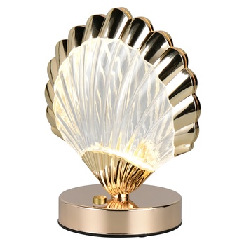 Stolní lampa KUORI zlatá/průhledná 1
