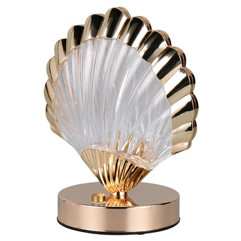 Stolní lampa KUORI zlatá/průhledná 3